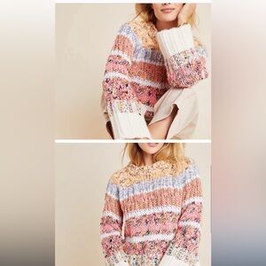 Anthropologie chunky sweater.